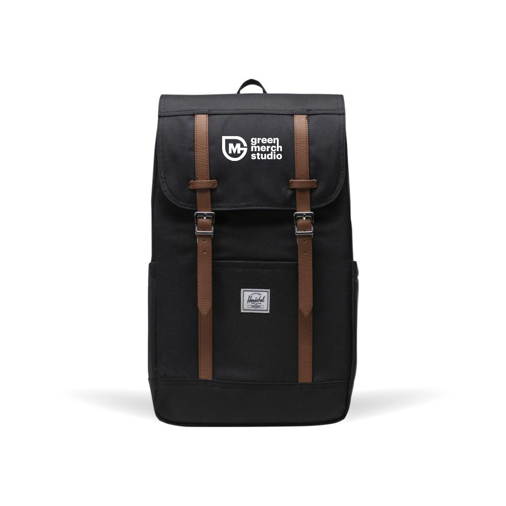 Herschel Retreat™ gerecyclede rugzak 23 l - Zwart