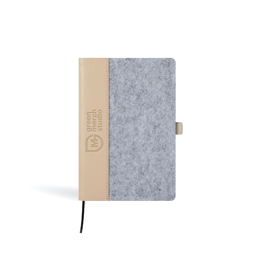The Recycled Felt Notebook A5