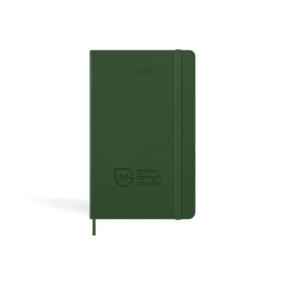 Moleskine 12-Month L Daily Planner,  Hard Cover